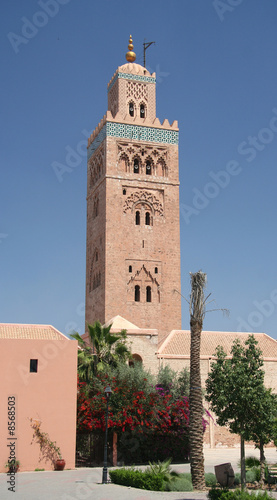Obraz na płótnie Koutoubia Mosque in Marrakesh w salonie