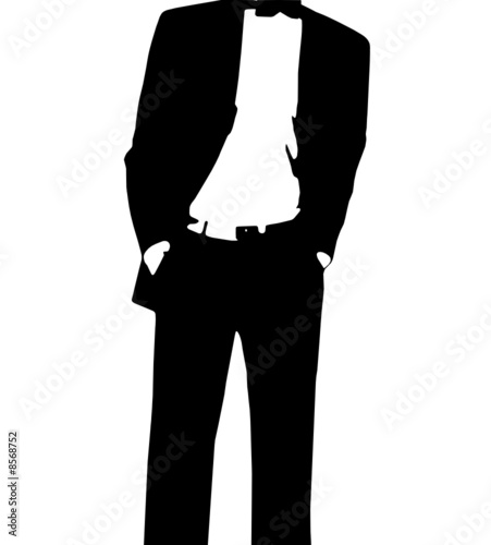 Rich Buisness Man Illustration