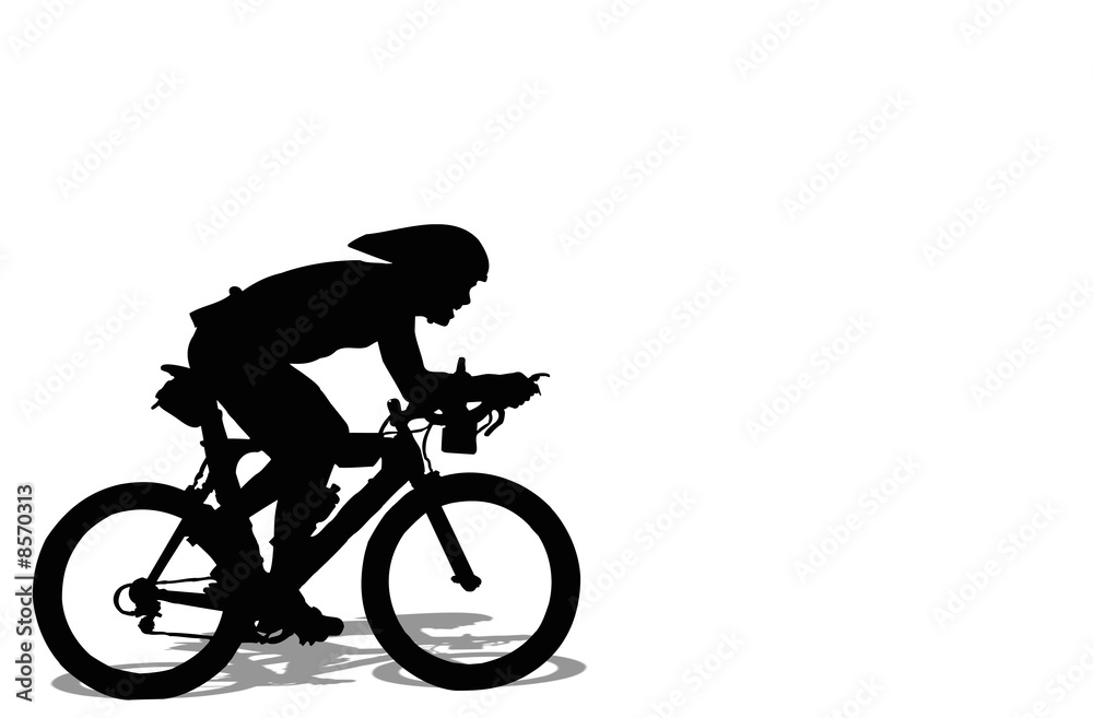 Fototapeta premium Ciclista