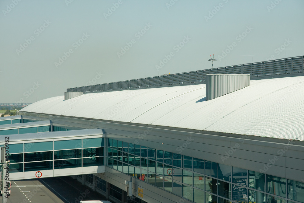 airport terminal modern style building