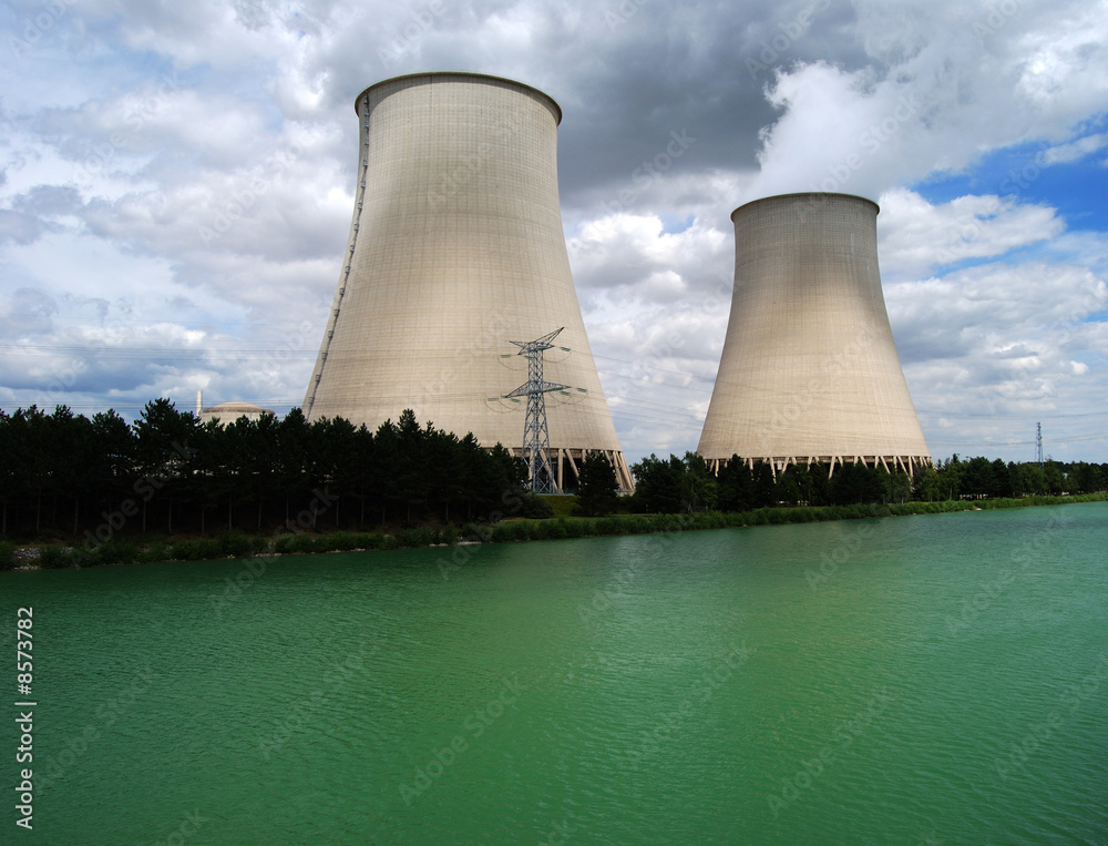 Fototapeta premium centrale nucléaire 9
