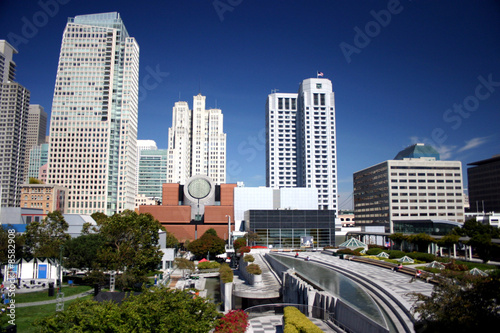 SAN FRANCISCO YERBA BUENA BUILDINGS CALIFORNIA