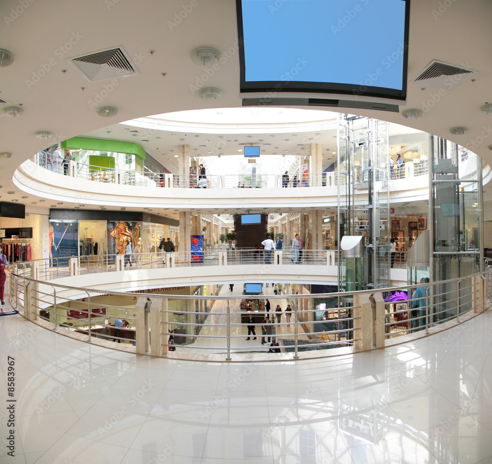 panorama of store