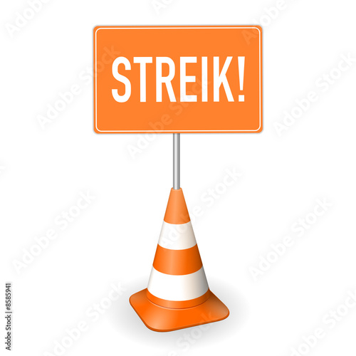 streik-pylone