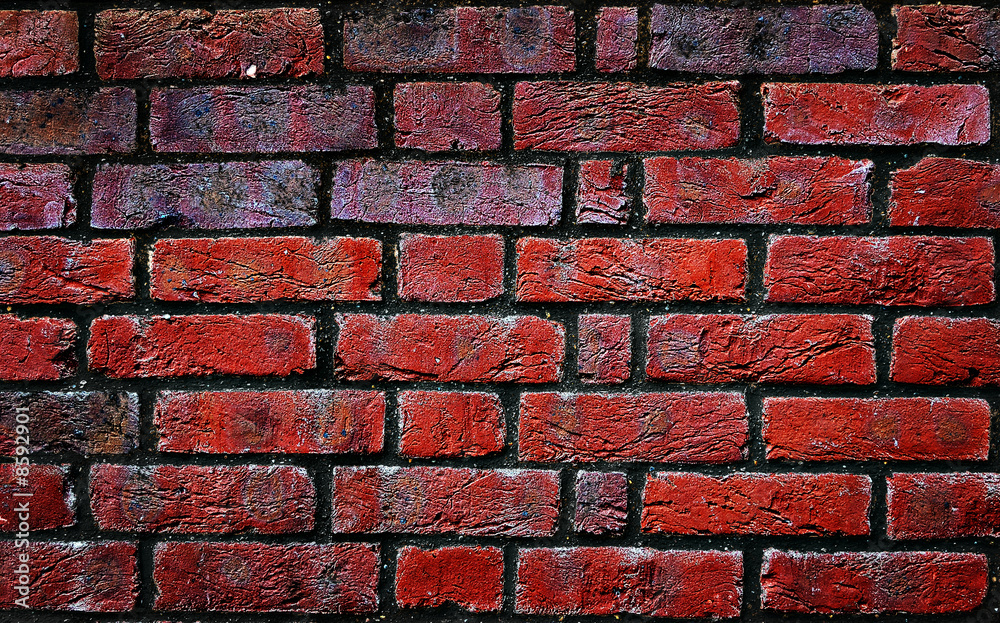 Old red bricks wall Old red bricks wall