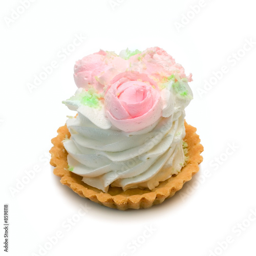 Cake with crem