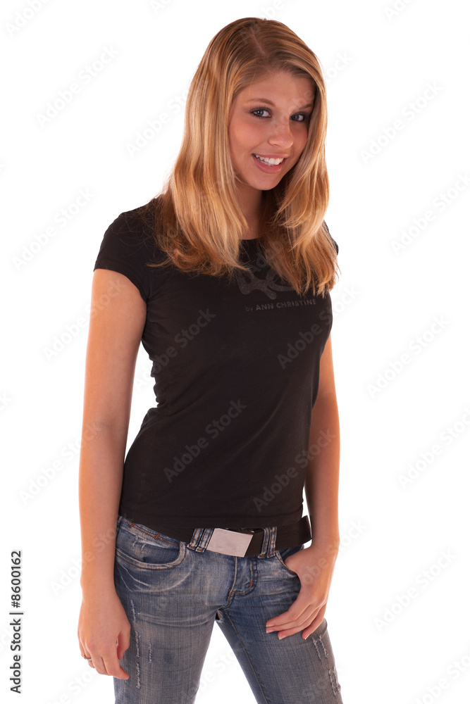 Portrait huebsche Frau Portrait huebsche Frau