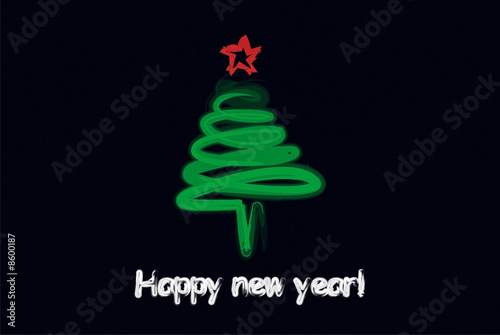 greeting card (new year)