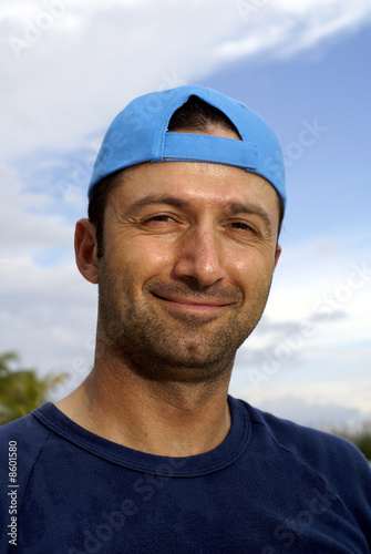 Caucasian man smiling © palangsi