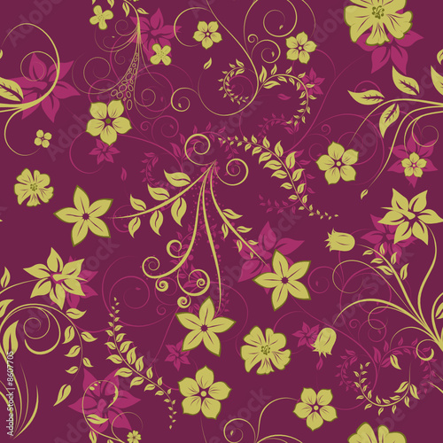 floral seamles background