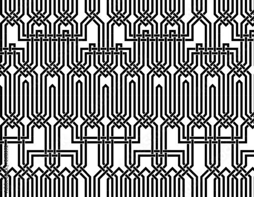 old city - seamless knotwork pattern