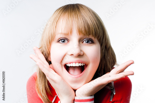 Delightful girl