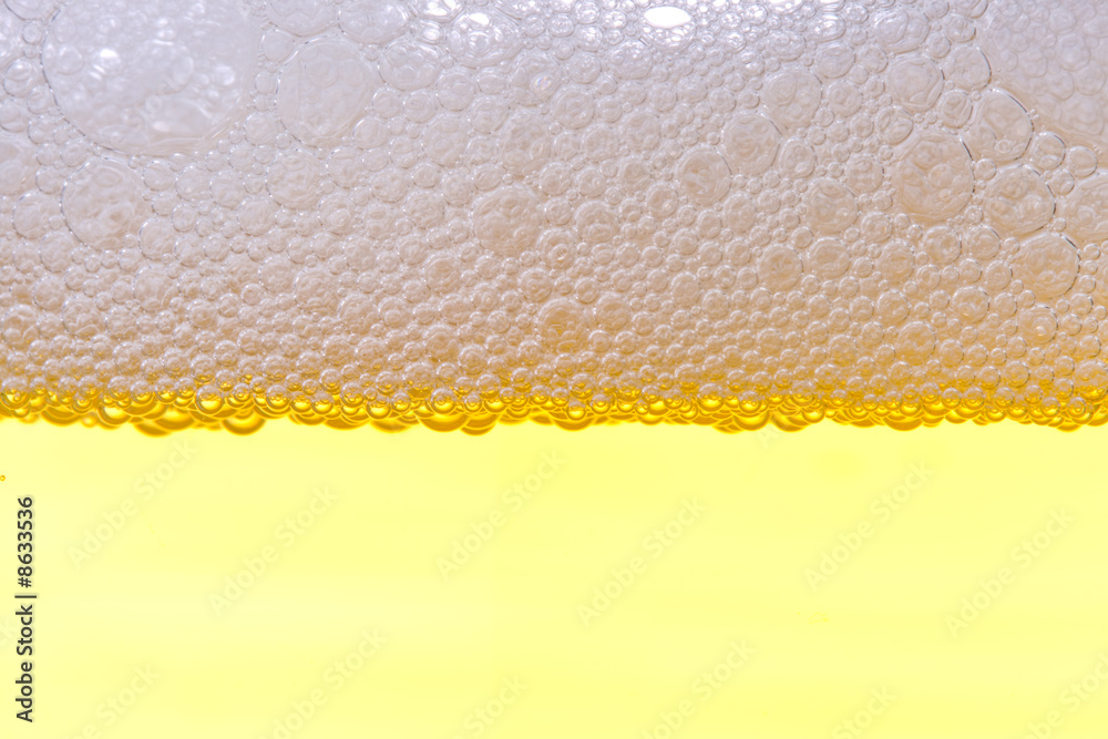 Background from fresh foamy beer. Background from fresh foamy beer.