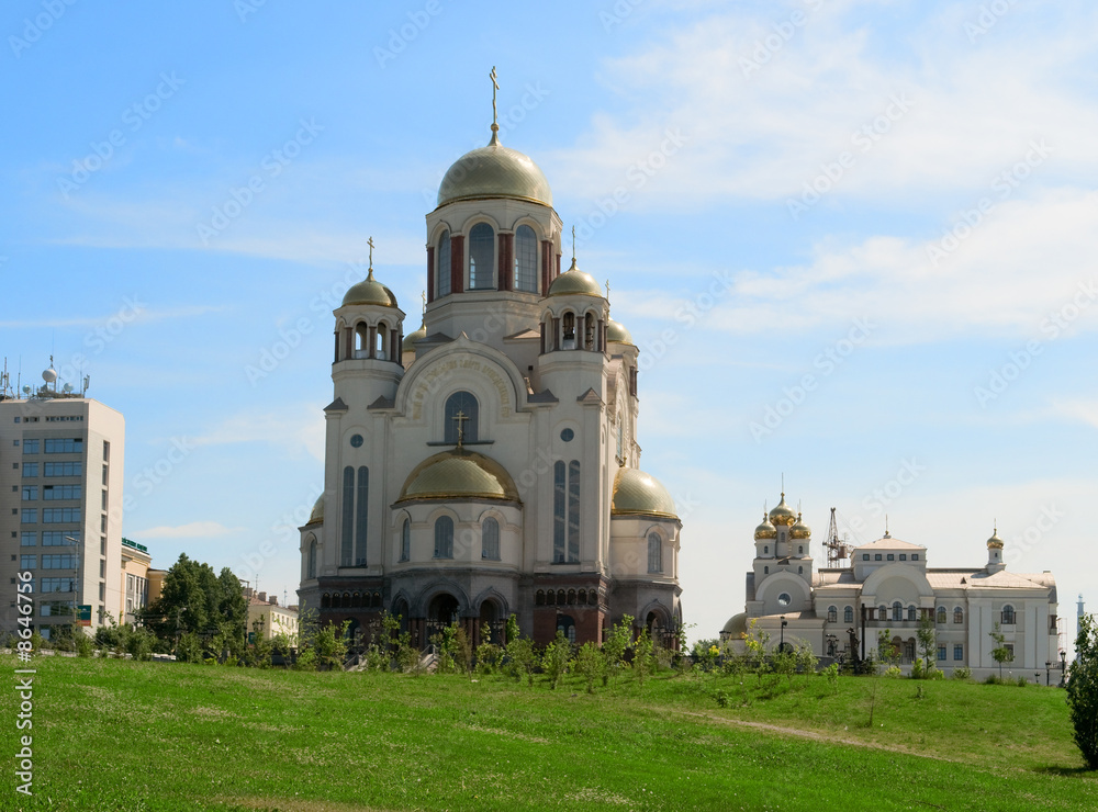 Church on Blood in Honor of All Saints Resplendent in Russia