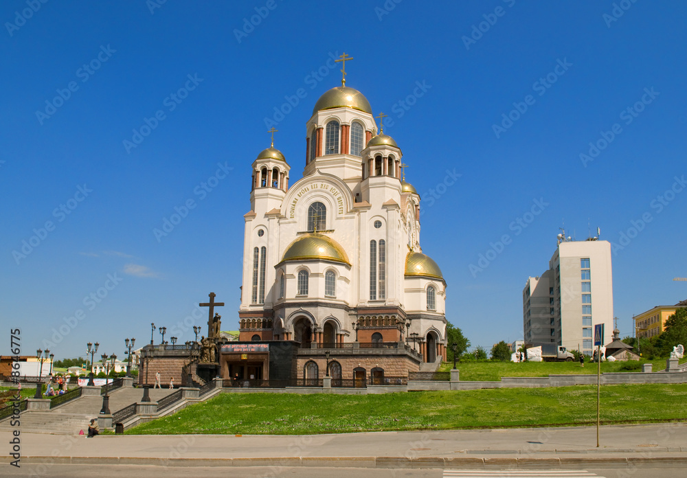 Church on Blood in Honor of All Saints Resplendent in Russia