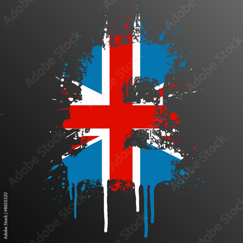 English Pound splatter element