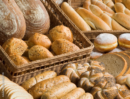 Assortment of bakery goods
