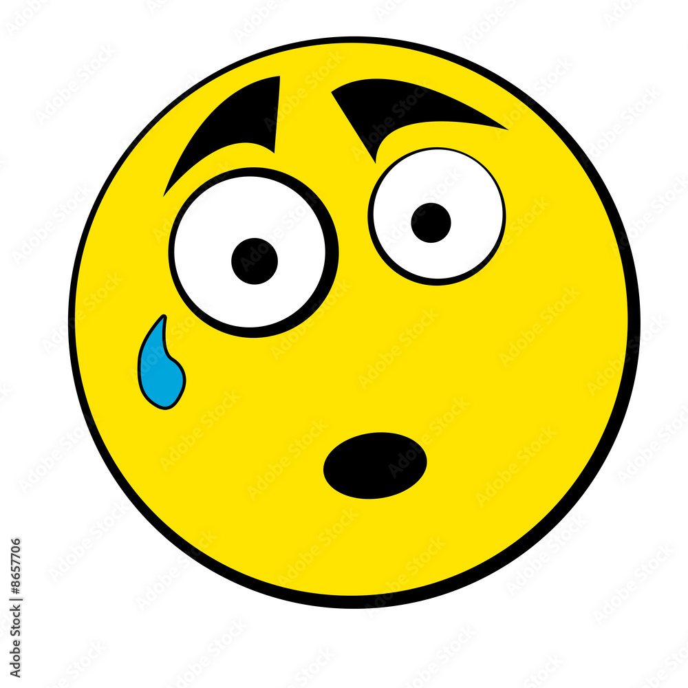 Obraz premium Smiley Icon Sad