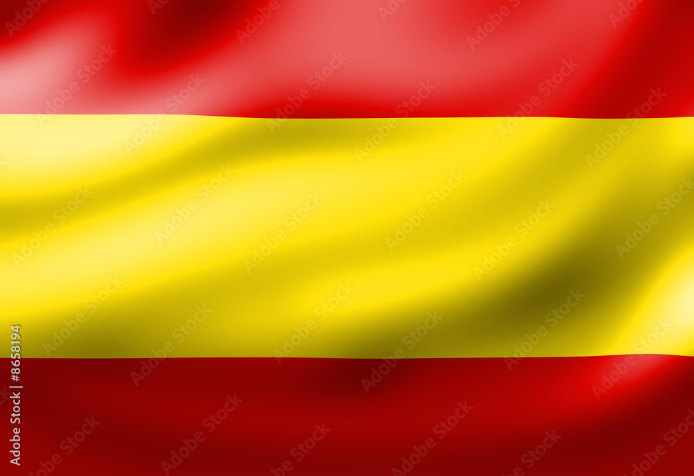 Obraz premium Spanish flag