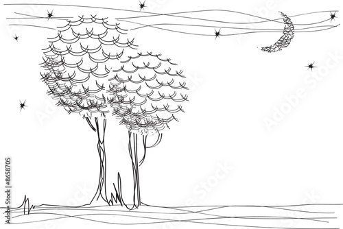 abstract tree