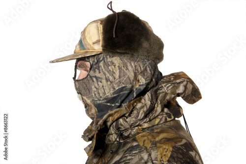 Hunter in profile