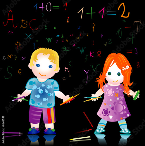 kids at school