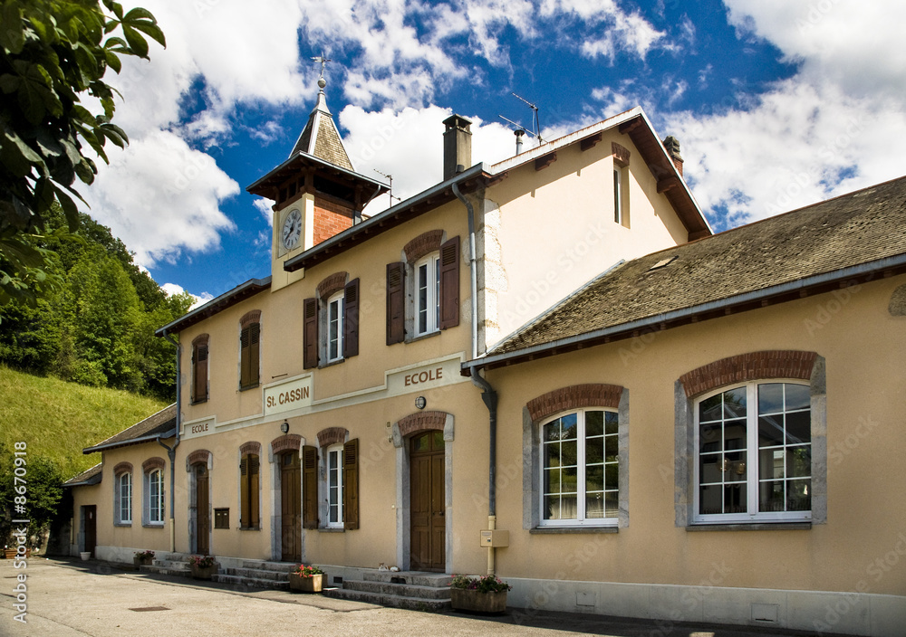 Ecole communale de Saint-Cassin (Savoie)
