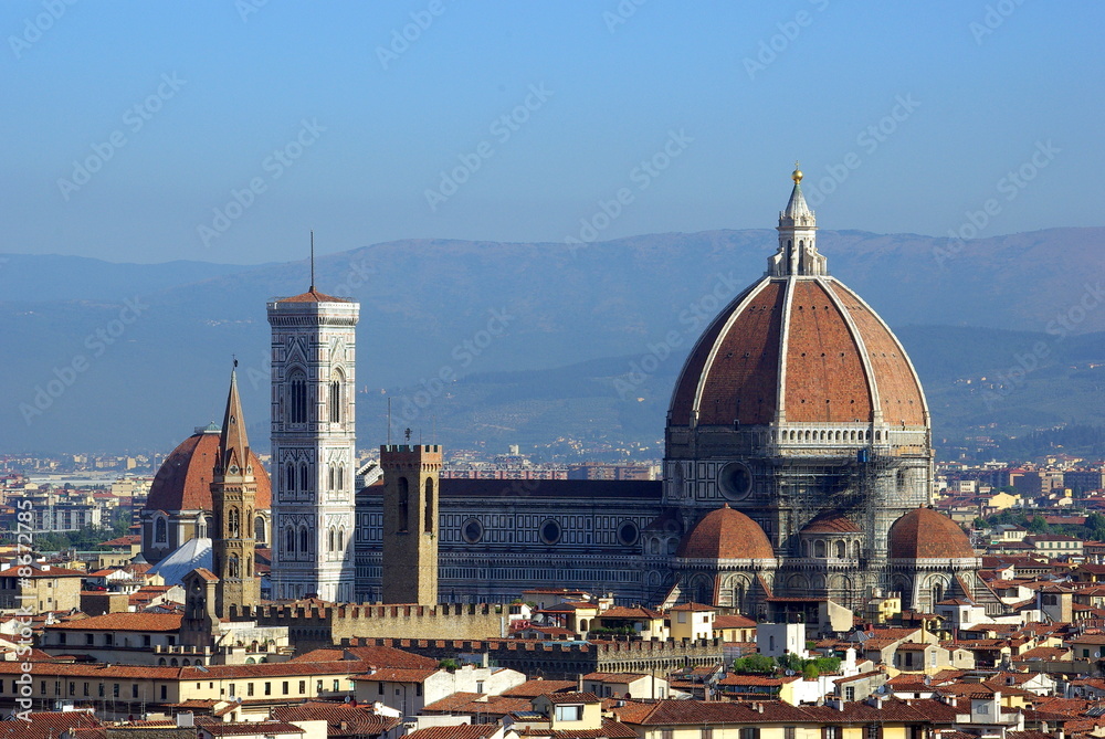 Firenze: panorama dal Piazzale Michelangelo 4