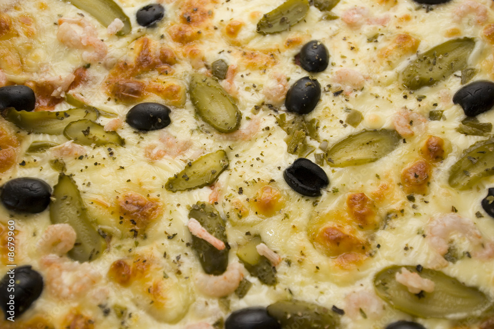 Pizza closeup Pizza closeup