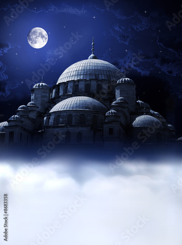 Mosque night dream photo