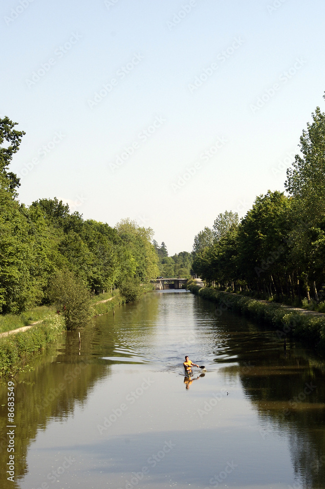 kayac sur la rivière