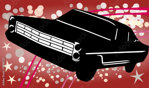 Vector Grafic Crazy Car