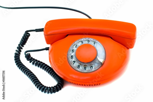 old red phone