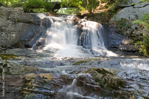 Fototapeta Naklejka Na Ścianę i Meble -  Jewels Falls, a waterfall in Portland Maine