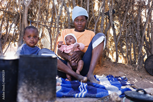 Fototapeta African family