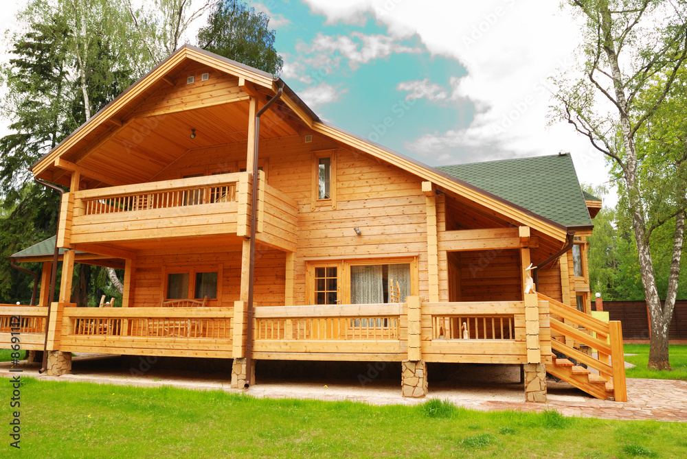 Wooden house