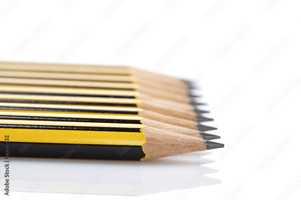 Obraz premium Assortment of pencils