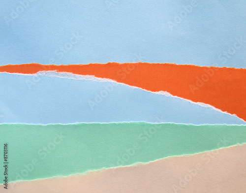 Textured color papers