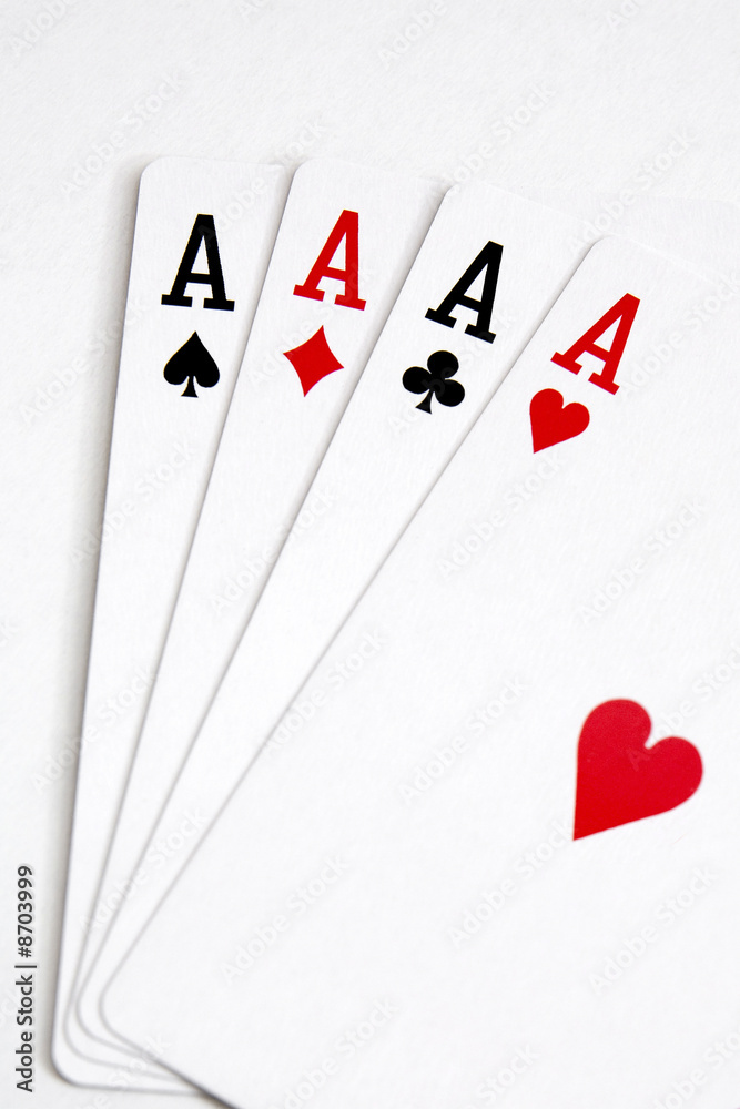 poker winning hand set