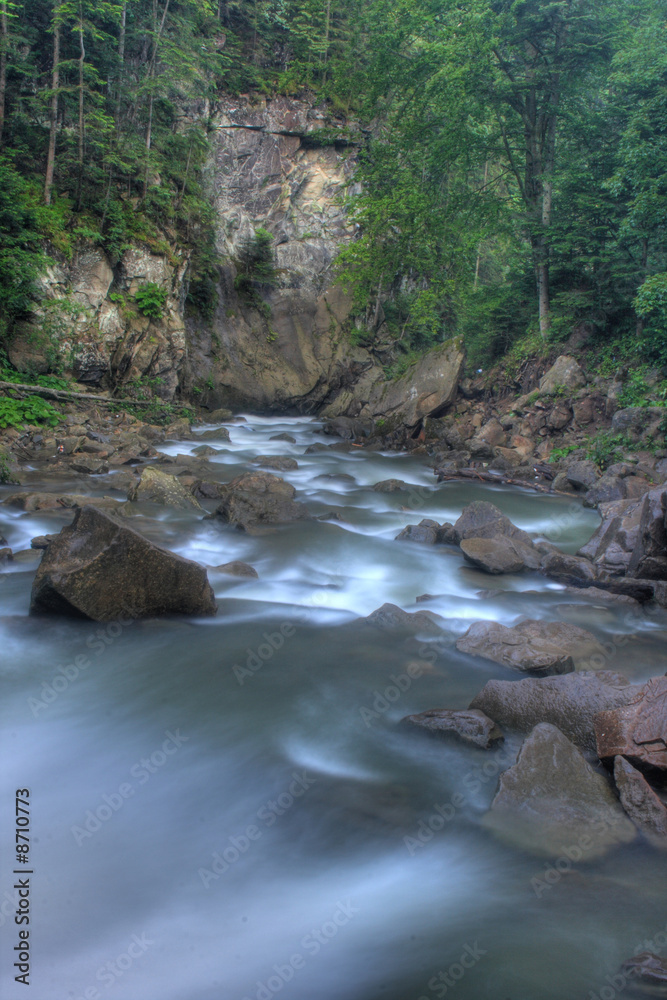 mountain river