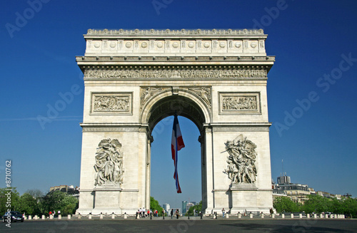arc de triomphe de paris photo