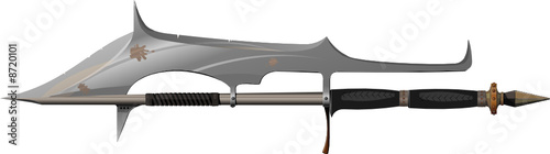 A halberd