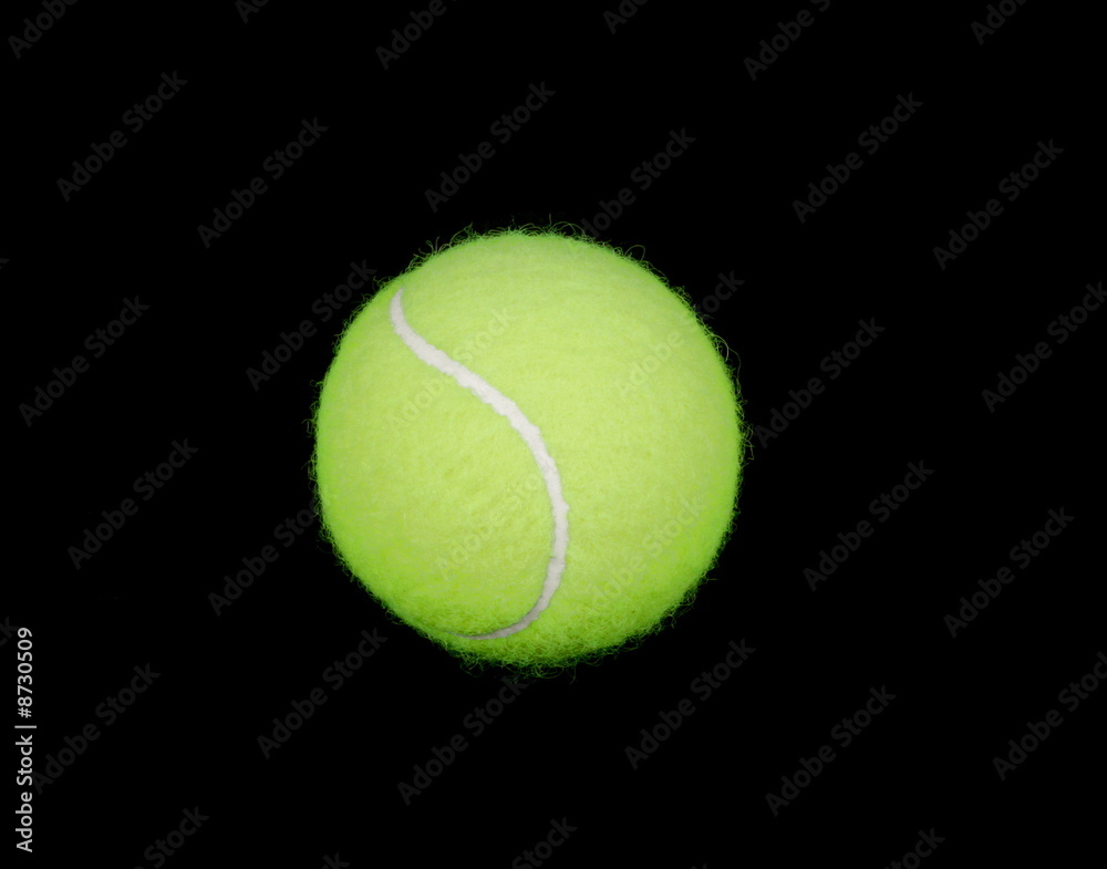 one  tennis ball