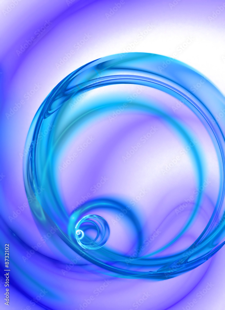 Abstract Liquid Swirl