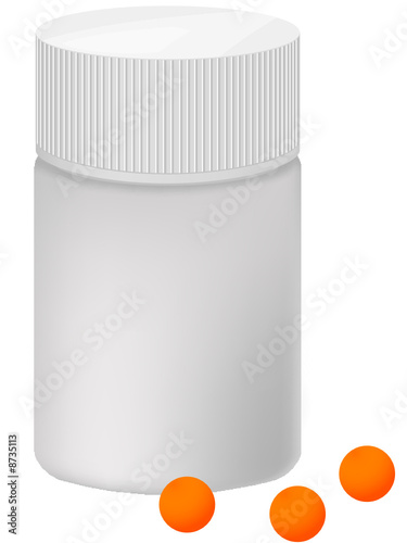 Jar for a medicine