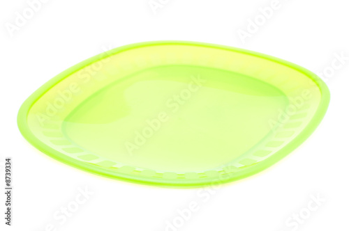 Green Plastic dish