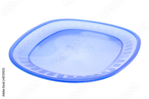 Blue Plastic dish