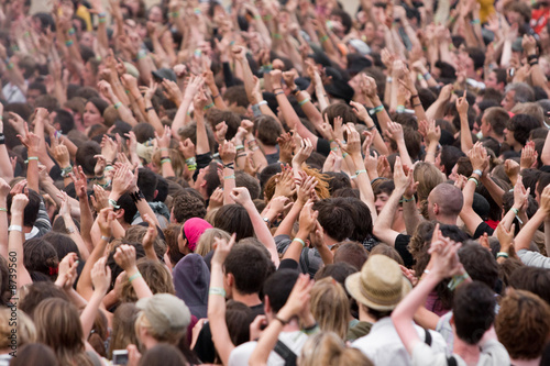 fan public foule applaudir musique concert photo