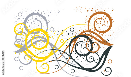 Spatter Swirl