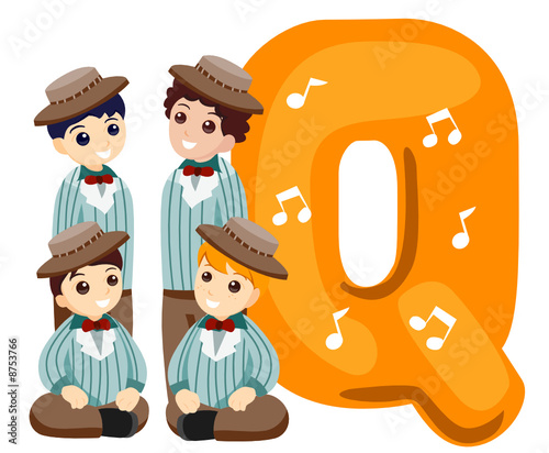 Alphabet Child - Q